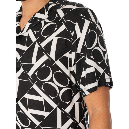 Calvin Klein Ανδρικό πουκάμισο Resort Shirt-Print